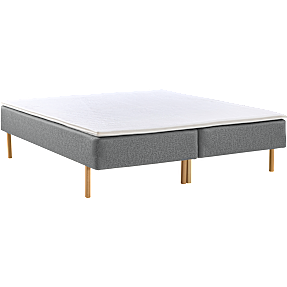 Nordisk Fjer boxmadrasseng 180x200 cm - lysegrå