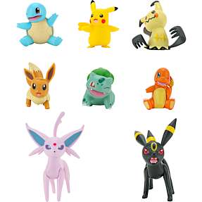 Pokemon figurpakke - 8 stk.