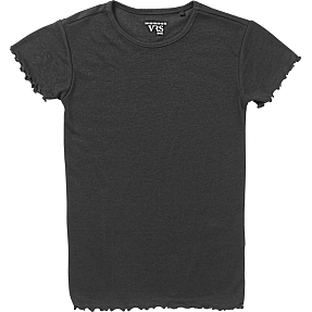 VRS teen rib T-shirt str. 146/152 - sort