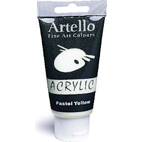 Artello akrylmaling 75 ml - pastel yellow