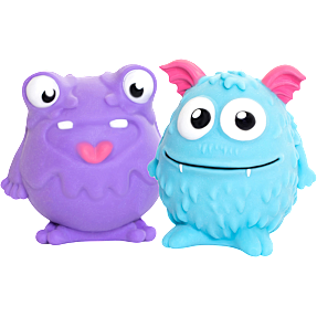 Scoop Squishy monster - flere varianter - assorteret