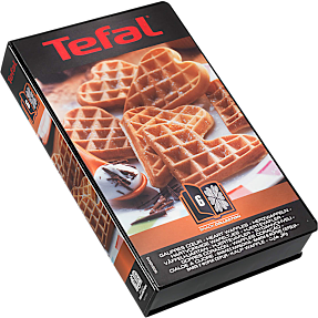 Tefal Snack Collection 6: Hjerteformede vafler