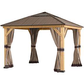 Gardin til pavillon 310x220 cm