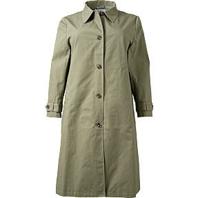 VRS dame trenchcoat str. 48 - oliven