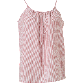VRS dame bæk og bølge stroptop str. XS - rosa