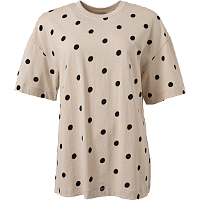 VRS dame oversize T-shirt str. S - beige