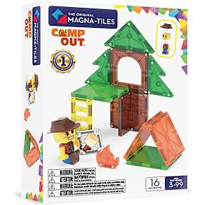 Magna-Tiles Camp Out byggesæt - 16 dele