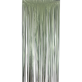 Salling lamettagardin 90x250 cm - mat grøn