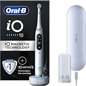 Oral-B iO10 elektrisk tandbørste - Stardust White
