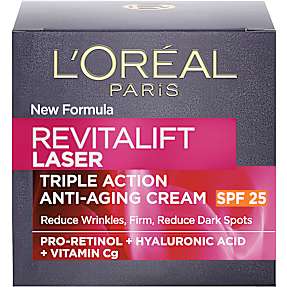Triple Action anti-age ansigtscreme m. hyaluronsyre m. solfaktor 25