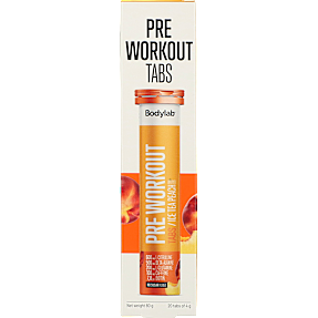Pre workout m. ferskensmag