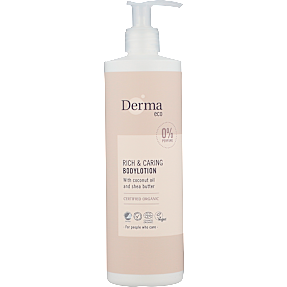 Rich & Caring bodylotion m. kokosolie og sheasmør