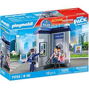 Playmobil politiets afhøringsrum 71733 38 dele