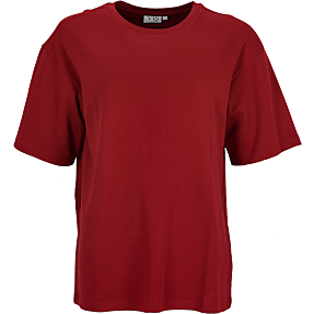 VRS dame oversize T-shirt str. S - rød