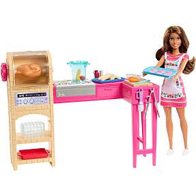 Barbie køkken legesæt med Teresa dukke