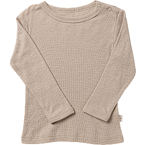 808 baby uld bluse str. 86 - beige