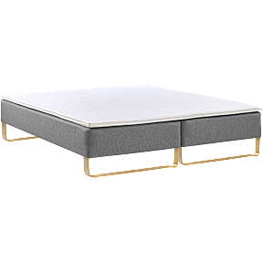 Nordisk Fjer boxmadrasseng 180x200 cm - lysegrå