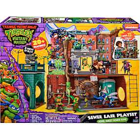 Turtles Mayhem legesæt Sewer Lair DLX