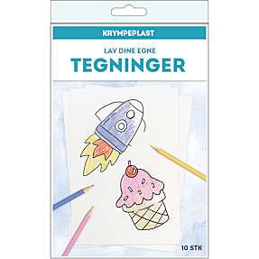 Krympeplast ark - tegninger