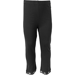 VRS børne capri leggings str. 122/128 - sort