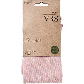 VRS børne leggings str. 7-8 år - rosa