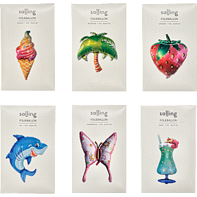 Salling folieballon sommer motiv - assorteret