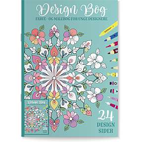 Design malebog - natur
