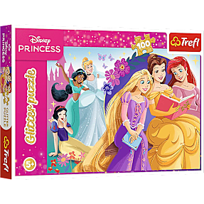 Disney Glitter puslespil 100 brikker