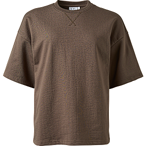VRS dame sweat T-shirt str. XL - brun