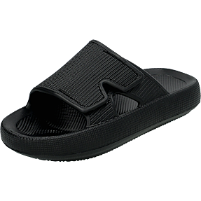 VRS børne slippers str. 34/35 - sort