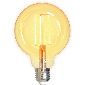 Deltaco E27 Smart Filament LED glødepære (Hvid)