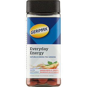 Ginseng, magnesium og B-vitaminer