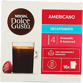 Koffeinfri Americano kaffekapsler