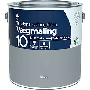 Tendens vægmaling silkemat glans 10 2.25 liter