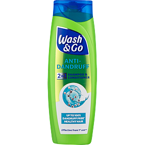2-i-1 Antiskælshampoo og -balsam