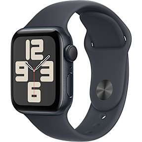 Apple Watch SE (2024) 40 mm GPS S/M - Midnight Aluminium Sport Band