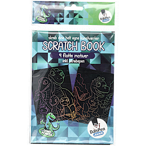 Danpen Junior scratch book - space