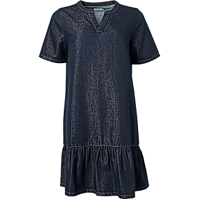 VRS dame denim kjole str. 2XL - blå