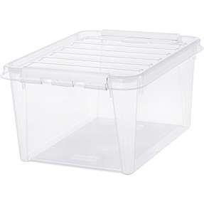 SmartStore Classic opbevaringskasse 31 liter - transparent