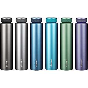 Sistema rustfri stålflaske - 280 ml - flere varianter - assorteret