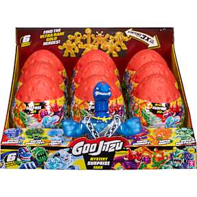 Goo Jit Zu Mystery Surprise Egg strækbar figur - flere varianter - assorteret