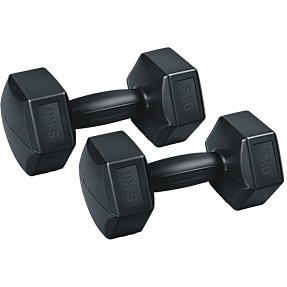 Active Sports Gear håndvægt Pro 5 kg - 2-pak