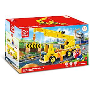Hape mobil kran med byggesæt