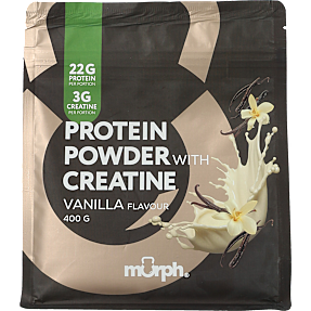 Proteinpulver m. vanilje og kreatin