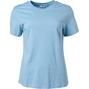VRS dame T-shirt str. S - lyseblå