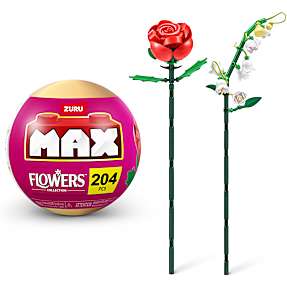Max Bricks byggesæt lange blomster - flere varianter - assorteret