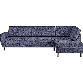 Rom Nordic højrevendt open-end sofa - navy