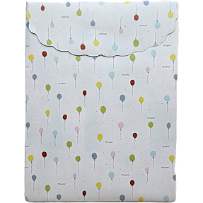 Gavepose med velcro 24x32 cm - ballon