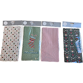 Julefryd gaveposer 6-pak - flere varianter - assorteret