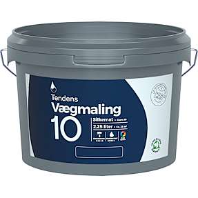 Tendens vægmaling silkemat 10 2.25 liter